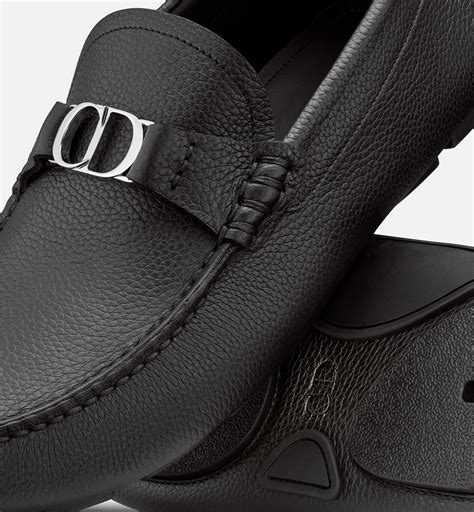 Dior Odéon Loafer Black Grained Calfskin